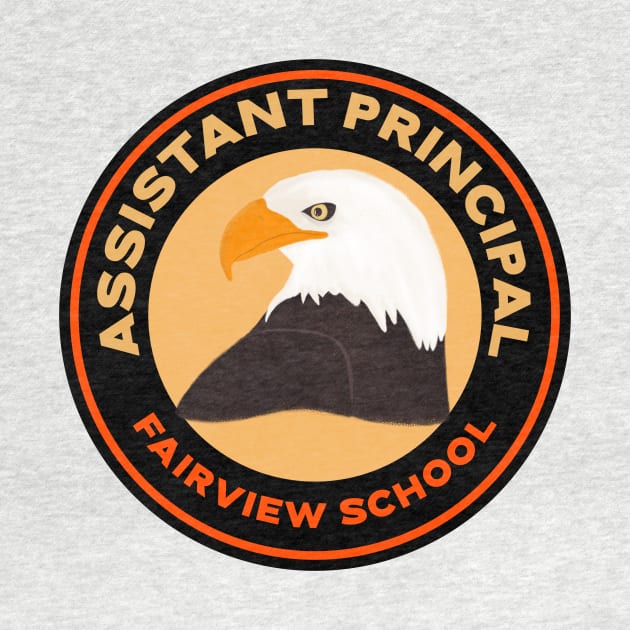 Fairview School Assistant Principal by Mountain Morning Graphics